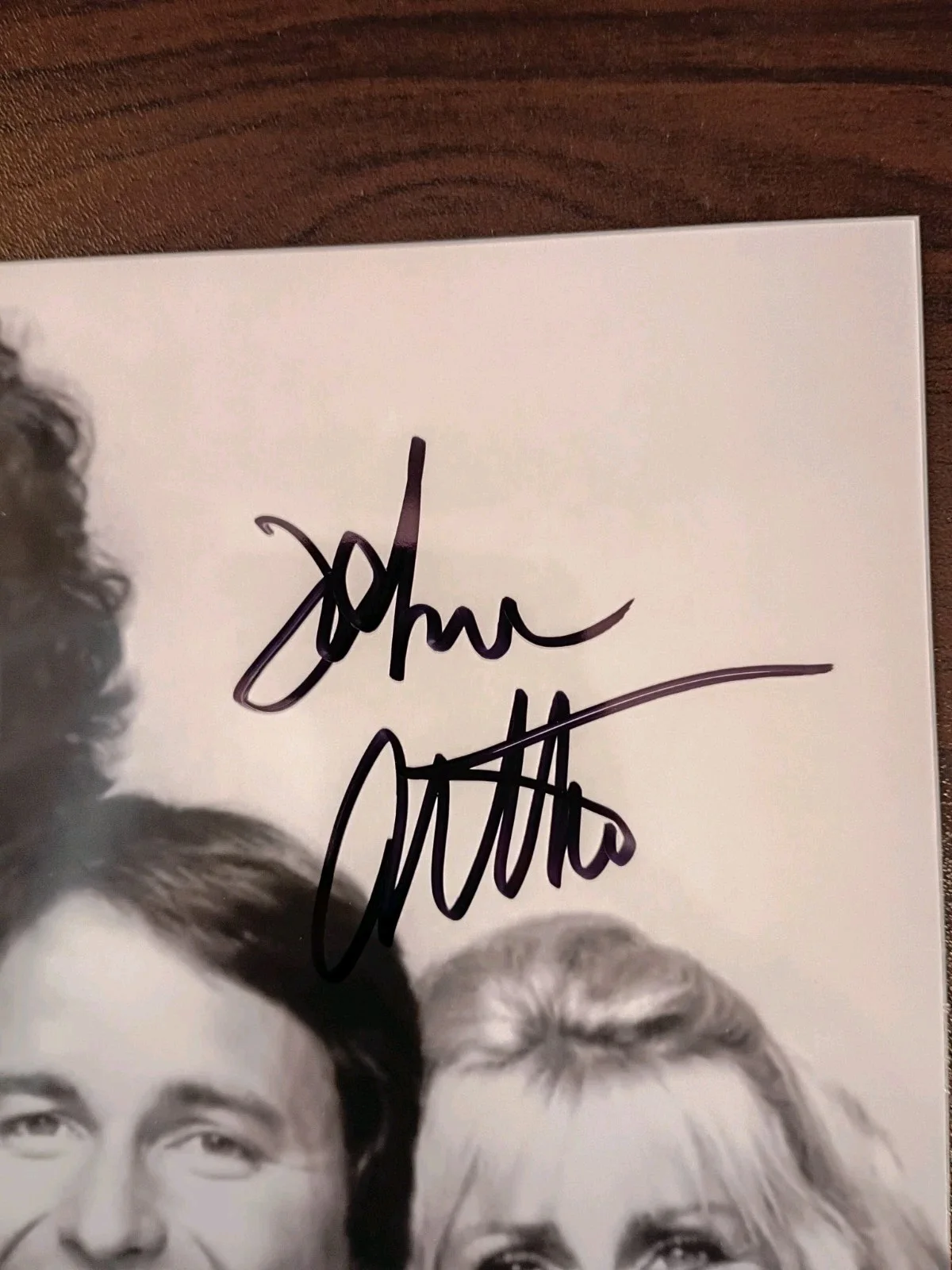 John Ritter — John Ritter Threes Company Signed 8x10 COA W/Matching Numbered Sticker, image 3