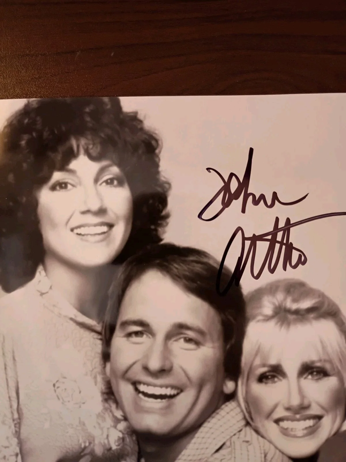John Ritter — John Ritter Threes Company Signed 8x10 COA W/Matching Numbered Sticker, image 4