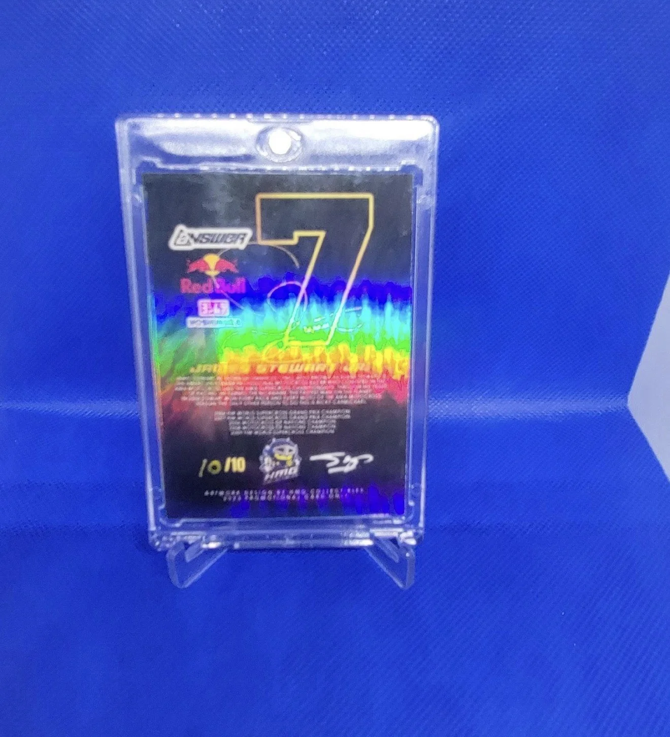 James Stewart Holo Cracked Ice COSTUME CARD /10 🔥🔥🔥, image 2