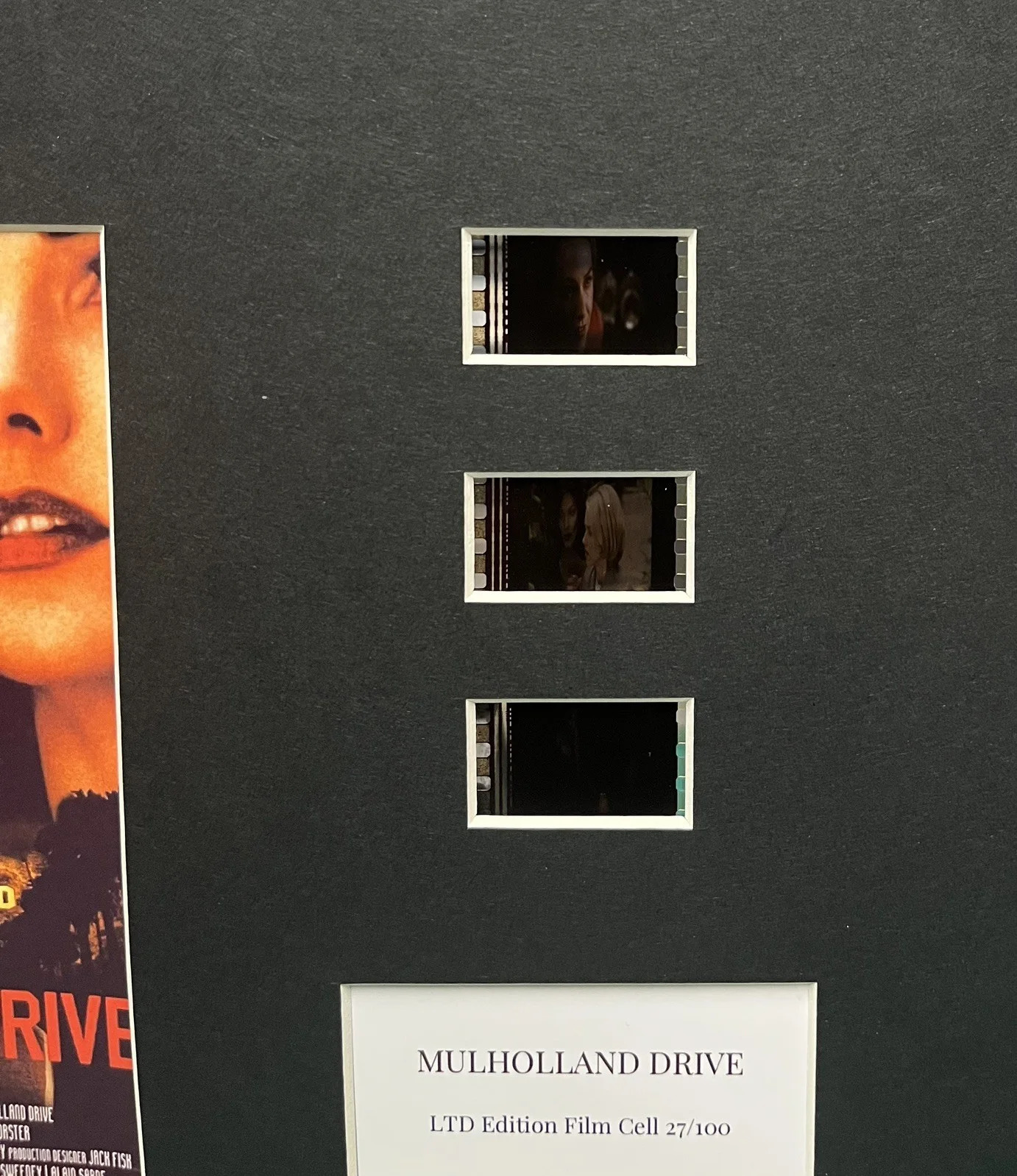 MULHOLLAND DRIVE . 35mm Film Cell Mounted Display, изображение 2
