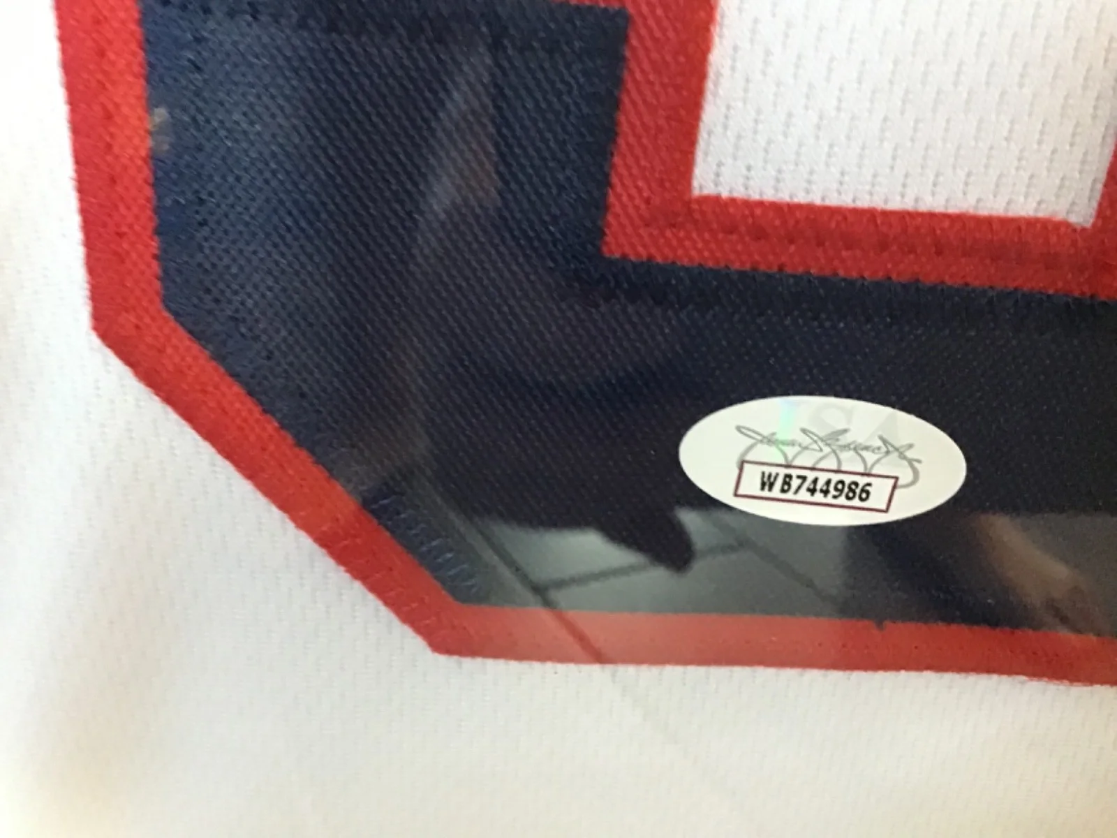 Autographed Charlie Sheen As Wild thing from Major League Framed, COA by JSA, изображение 4