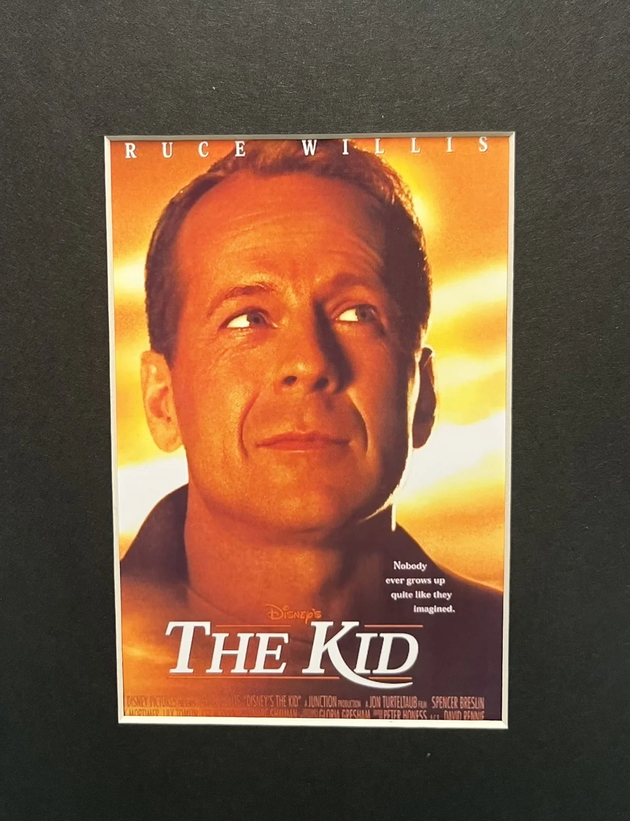 THE KID. Bruce Willis. 35mm Film Cell Mounted Display, image 2