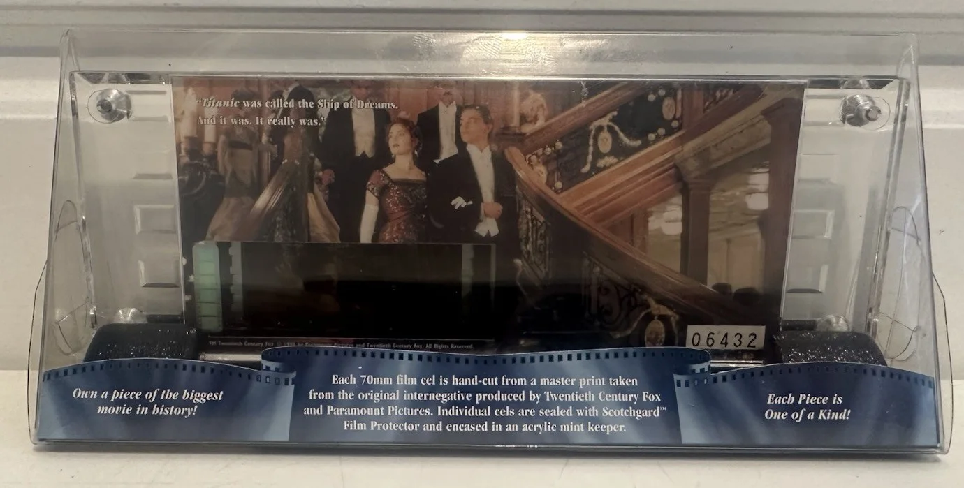 TITANIC 1998 Titanic Edition 70mm Movie FILM CELL - One Of A Kind - #06432, изображение 5
