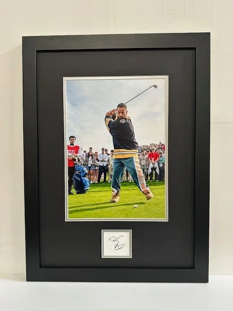 Adam Sandler in Happy Gilmore 2 -Framed and Signed Photograph, изображение 4