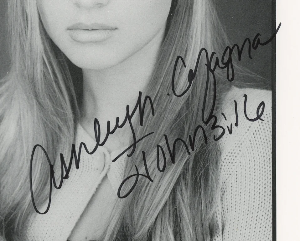Ashley Cafagna Tesoro Autographed Signed 8x10 Photo AMCo COA 31277, image 2