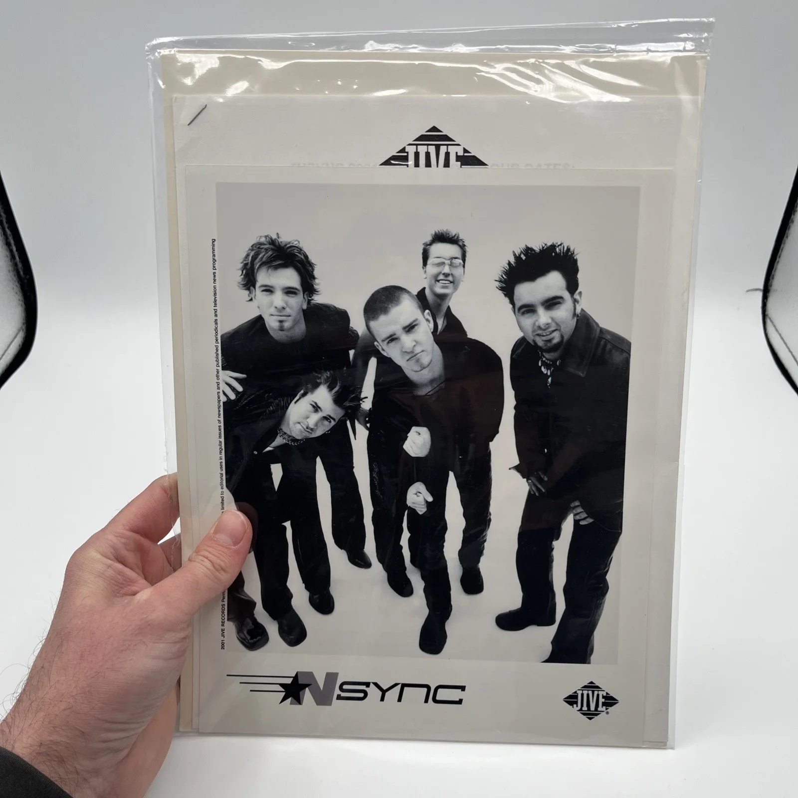 NSYNC Promo Photo 2001 Album Press Kit Justin Chris Joey Lance JC, изображение 4