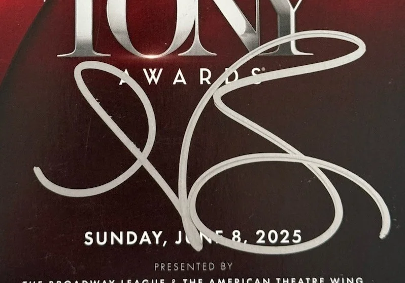 Nicole Scherzinger — Nicole Scherzinger Sunset Blvd Boulevard Signed Broadway Tony Awards Playbill, изображение 2