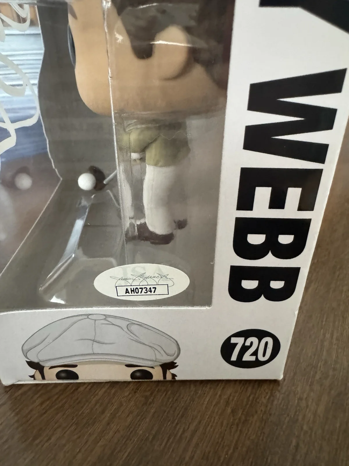 Chevy Chase Autographed Funko Pop #720 Ty Webb "Caddyshack" JSA ⛳️ ⛳️, image 2