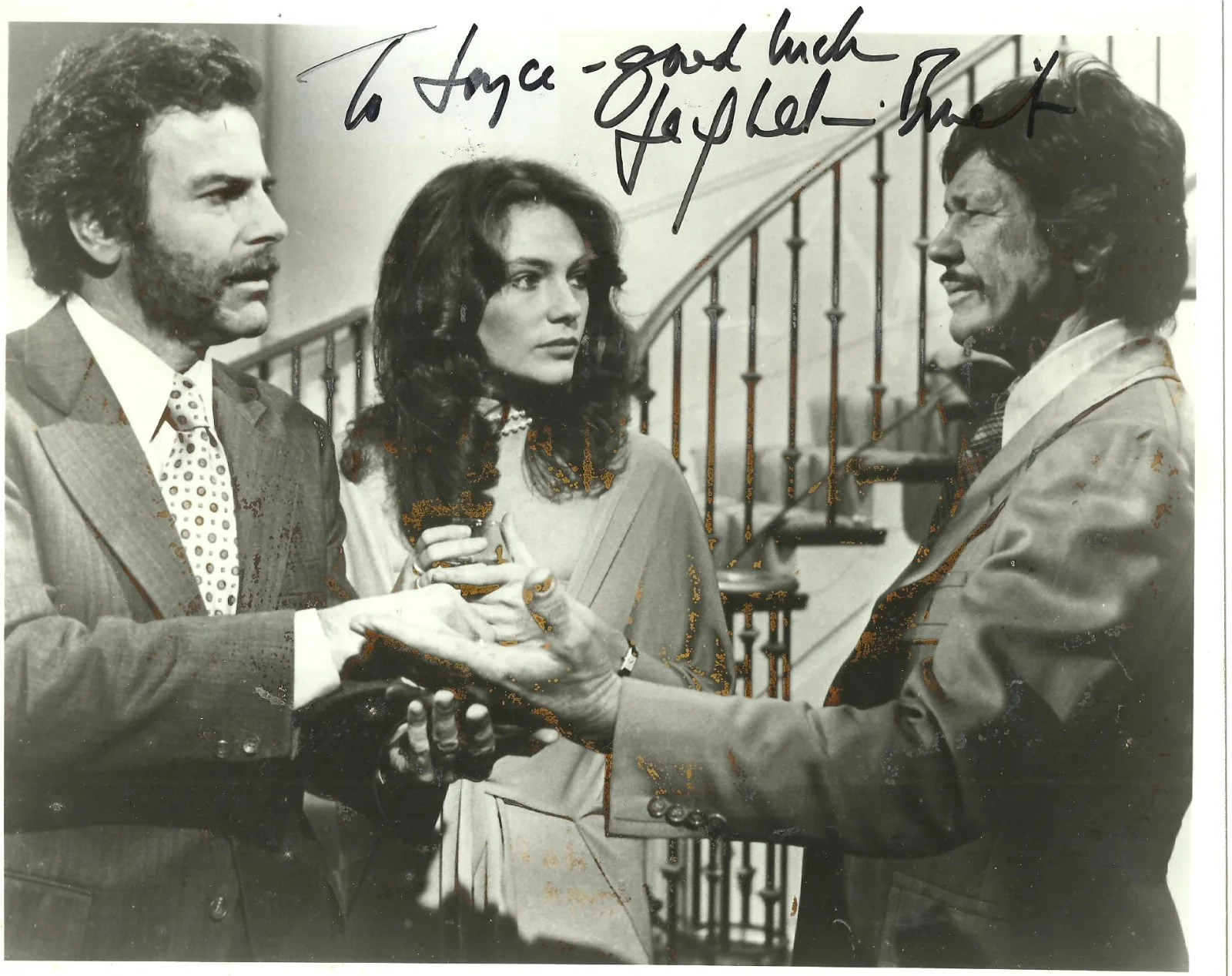 Jaqueline Bisset — Jaqueline Bisset Hand Signed 8" x 10" Photo Nice Autograph Charles Bronson Int