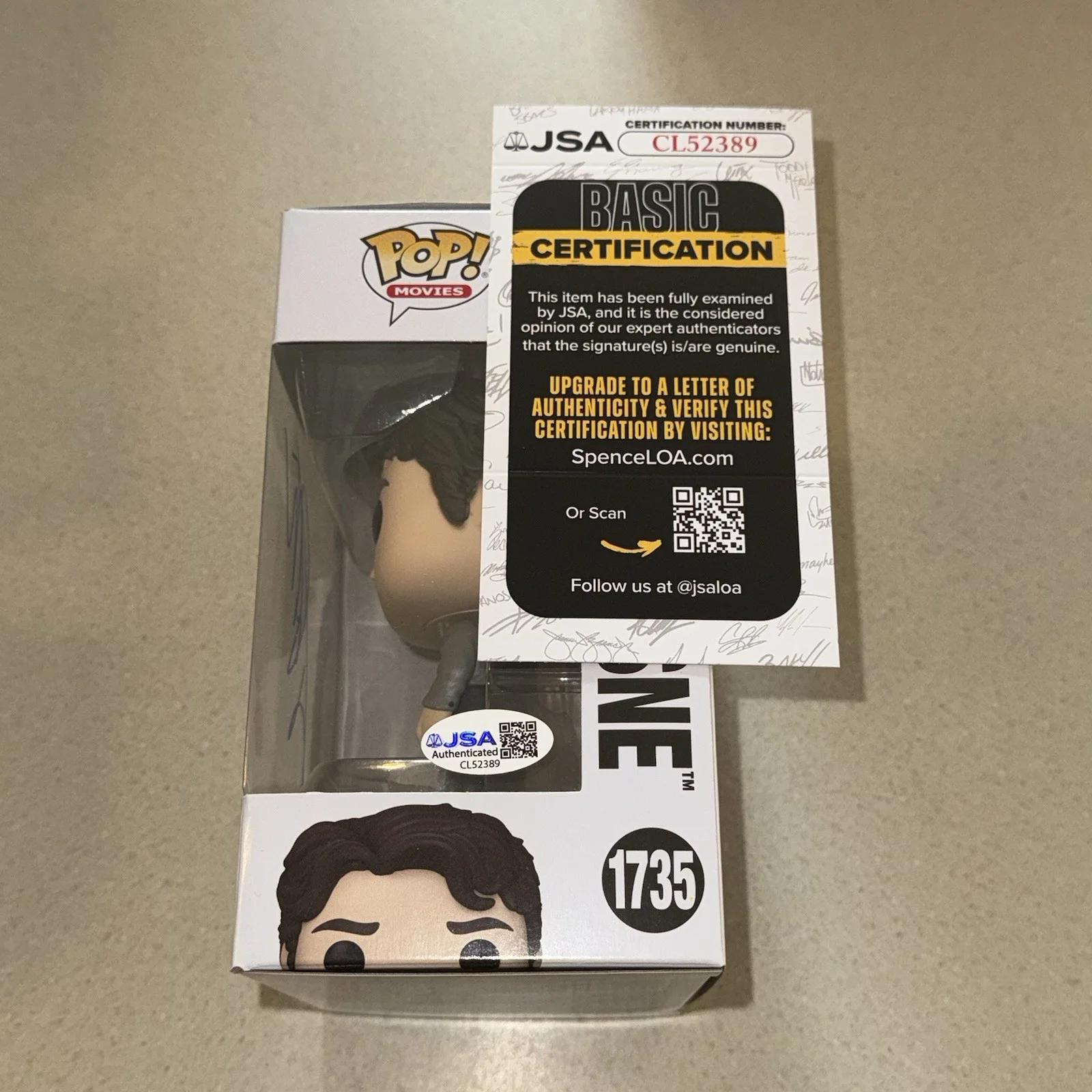Tim Robbins — TIM ROBBINS signed autographed POP FUNKO VINYL FIGURE ANDY SHAWSHANK #1735 JSA, изображение 3