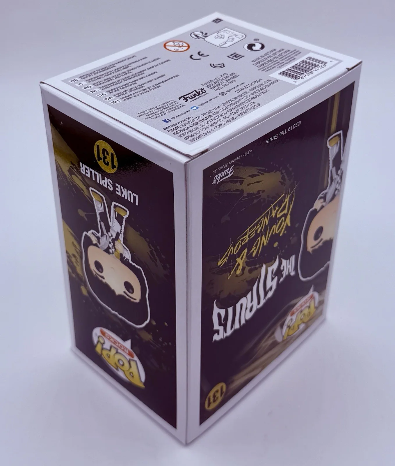 Signed Luke Spiller Autographed The Struts Funko Pop Vinyl Figure, image 3