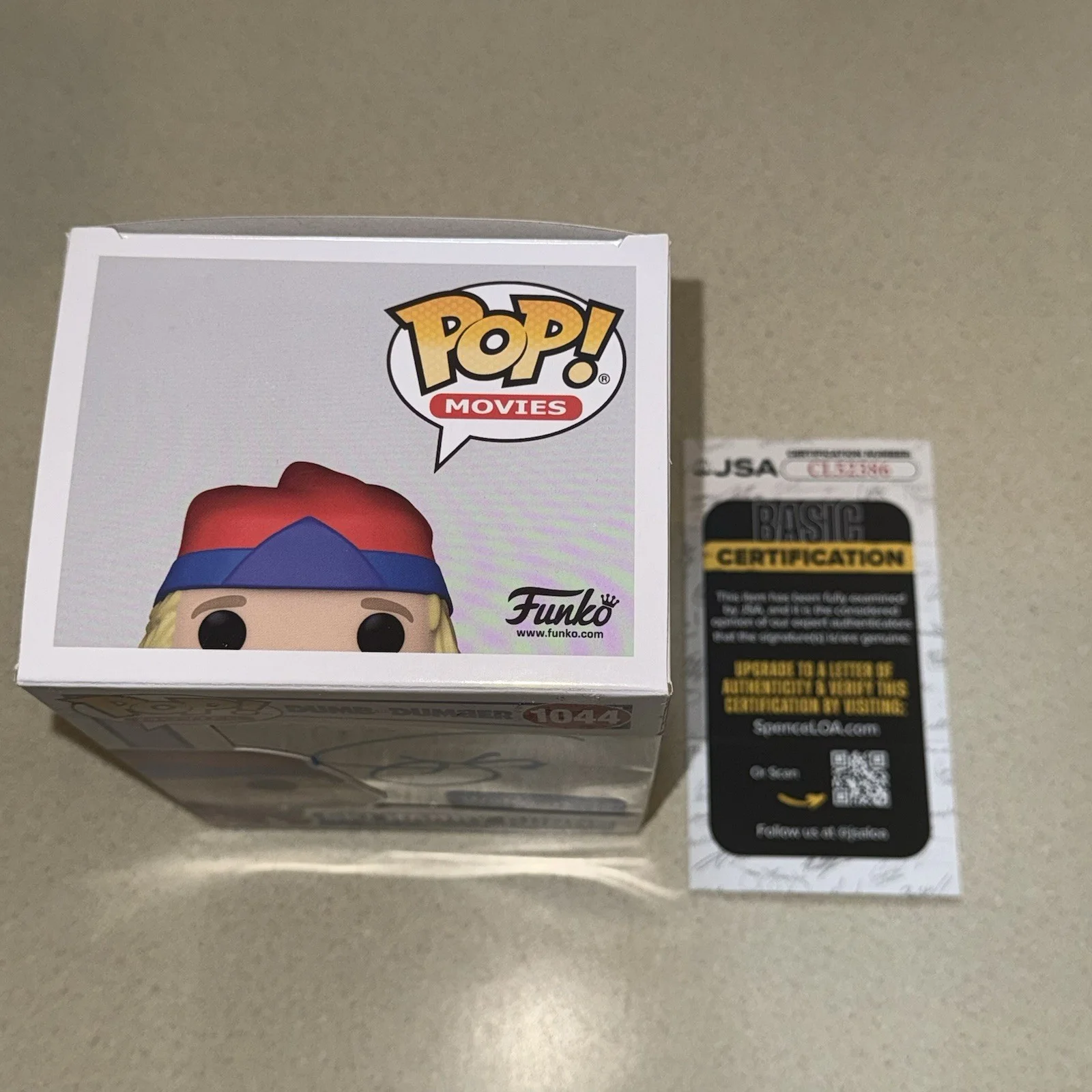 Jeff Daniels — JEFF DANIELS signed autographed POP FUNKO VINYL FIGURE SKI HARRY DUNNE #1044 JSA, image 5