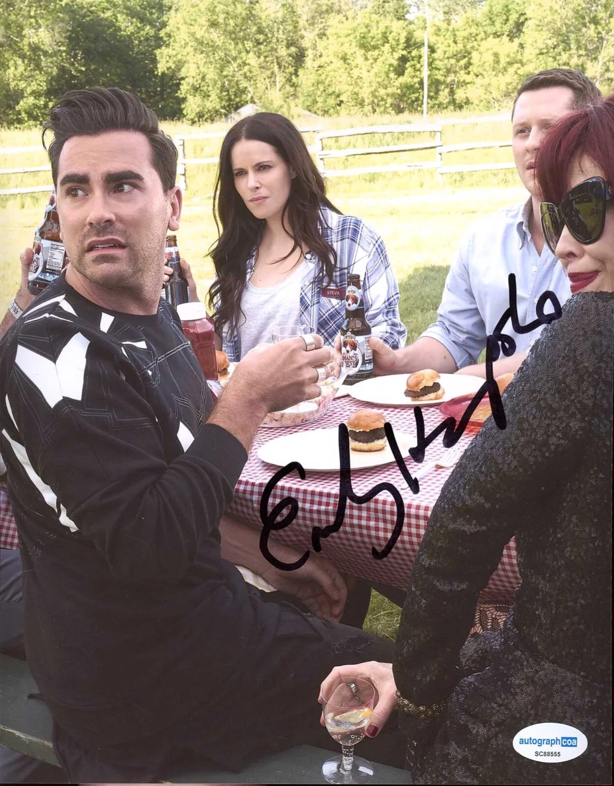 EMILY HAMPSHIRE — Emily Hampshire signed "SCHITT'S CREEK" 8x10 Photo k EXCT PROOF Stevie Budd ACOA, image 4