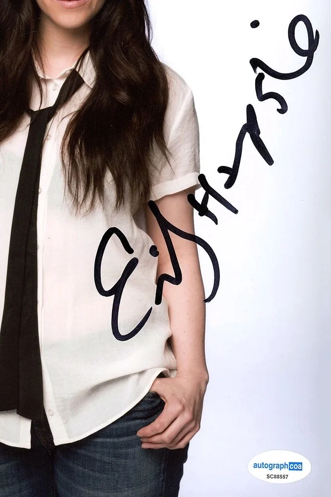 EMILY HAMPSHIRE — Emily Hampshire signed "SCHITT'S CREEK" 8x10 Photo m EXCT PROOF Stevie Budd ACOA, изображение 5