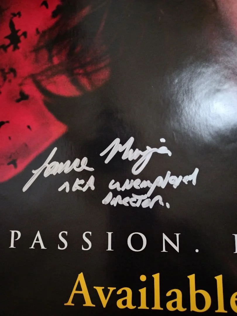 Edward Furlong "The Legend of the Crow" autographed poster, изображение 3