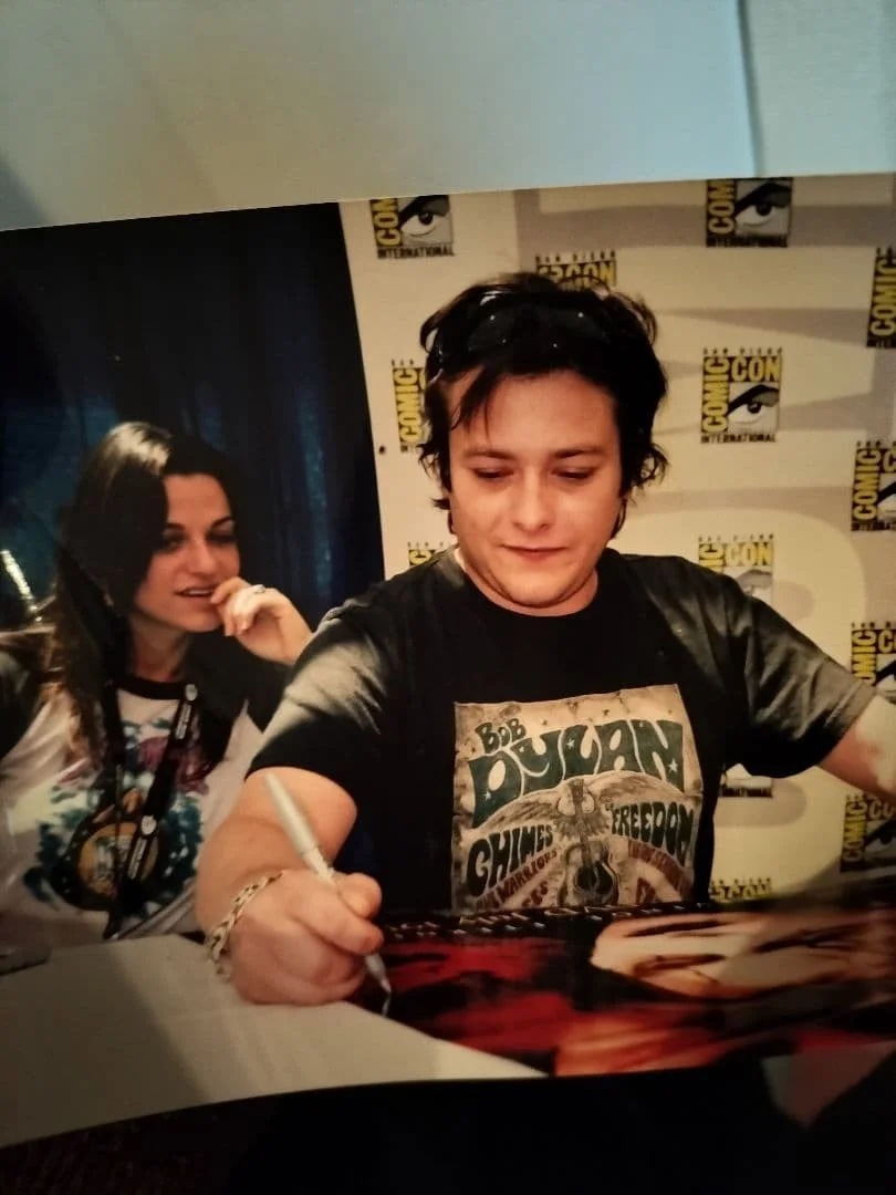 Edward Furlong "The Legend of the Crow" autographed poster, изображение 4