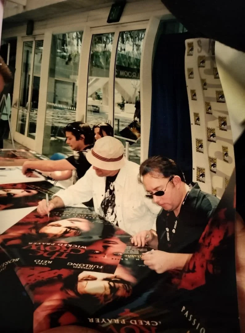 Edward Furlong "The Legend of the Crow" autographed poster, изображение 5