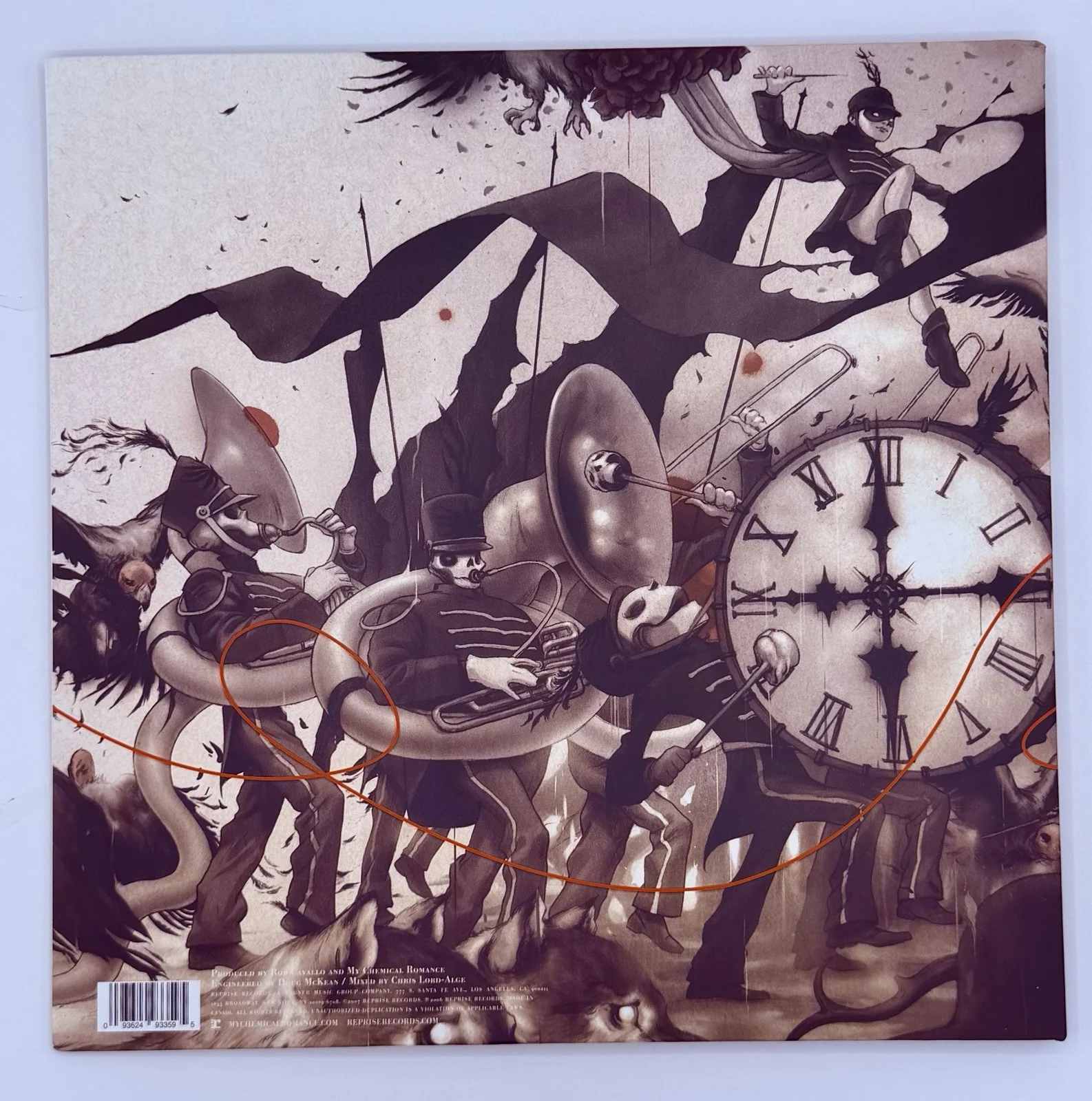 Frank Iero Signed My Chemical Romance Vinyl Album The Black Parade LP Record, изображение 2