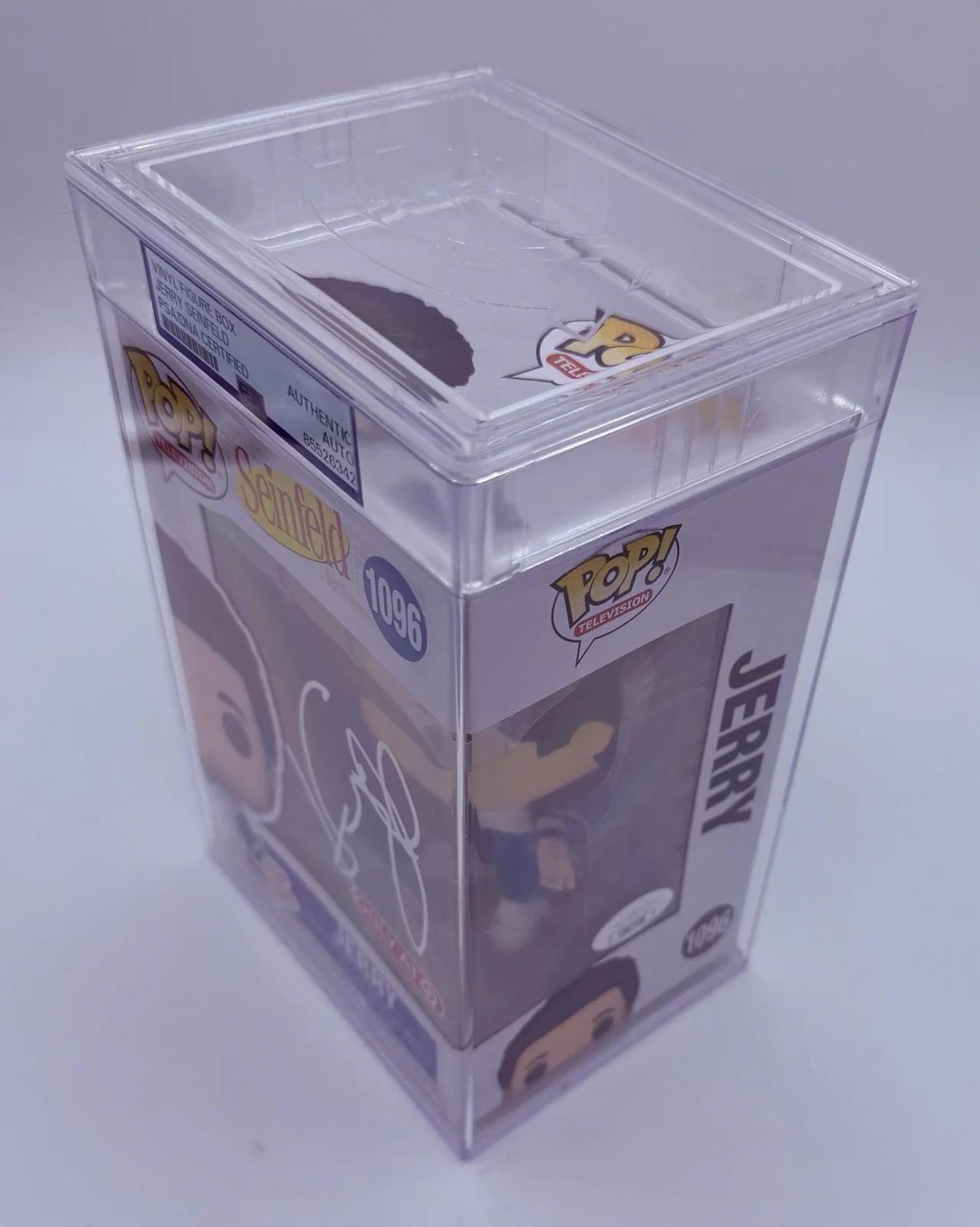 Jerry Seinfeld — Jerry Seinfeld Signed Seinfeld Funko Pop JSA & PSA Encapsulated Target Exclusive, изображение 3