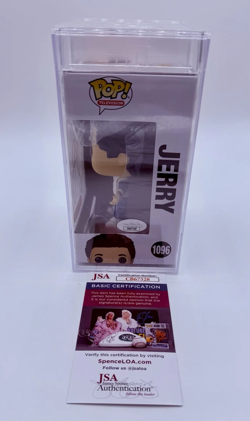 Jerry Seinfeld — Jerry Seinfeld Signed Seinfeld Funko Pop JSA & PSA Encapsulated Target Exclusive, изображение 4