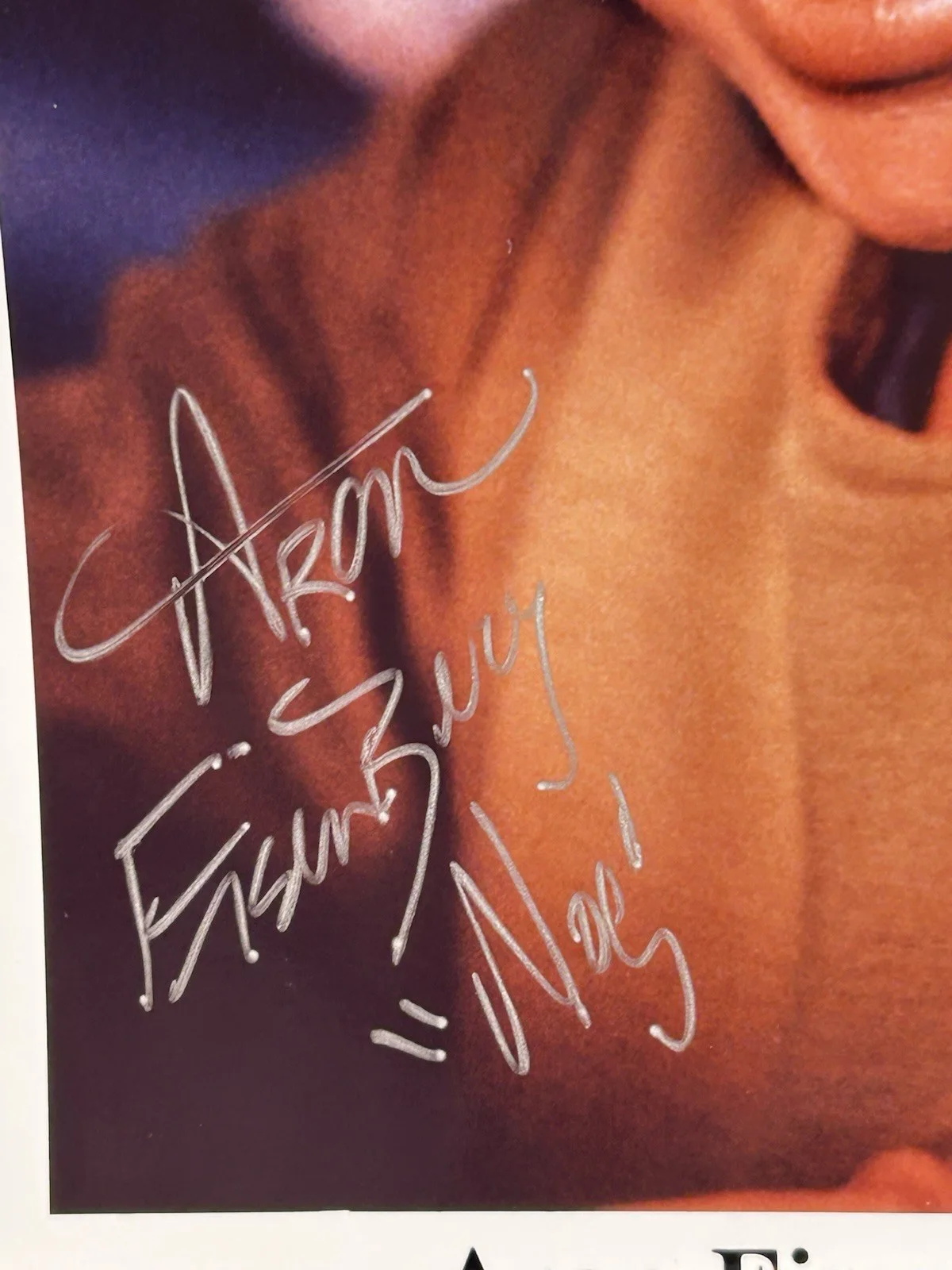 Aron Eisenberg — Star Trek Deep Space Nine Aron Eisenberg as Nog Signed Photo Vulkon 2000 Show, изображение 2