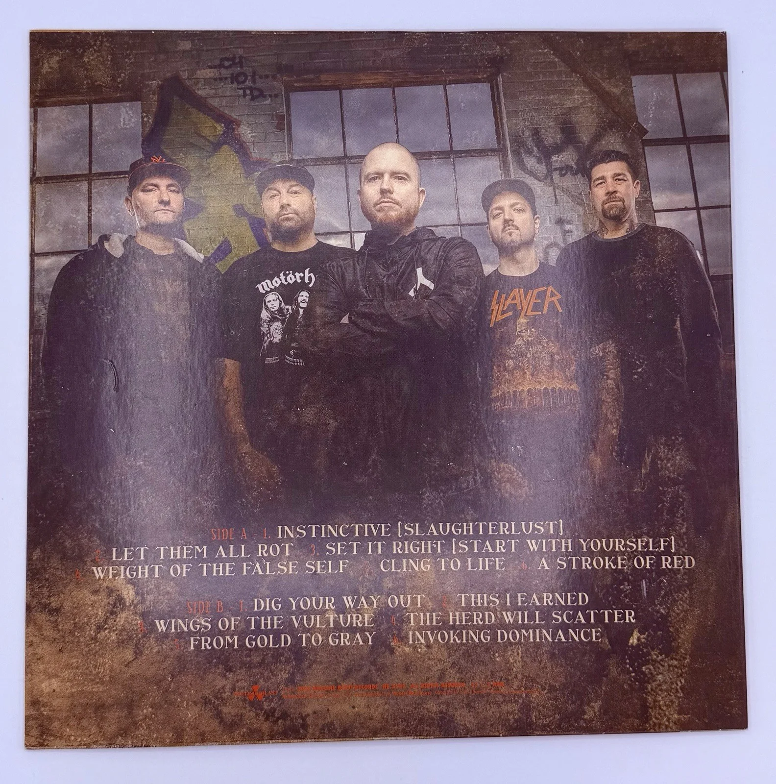 Hatebreed Signed Weight of the False Self Colored Vinyl Record LP Autographed, image 2