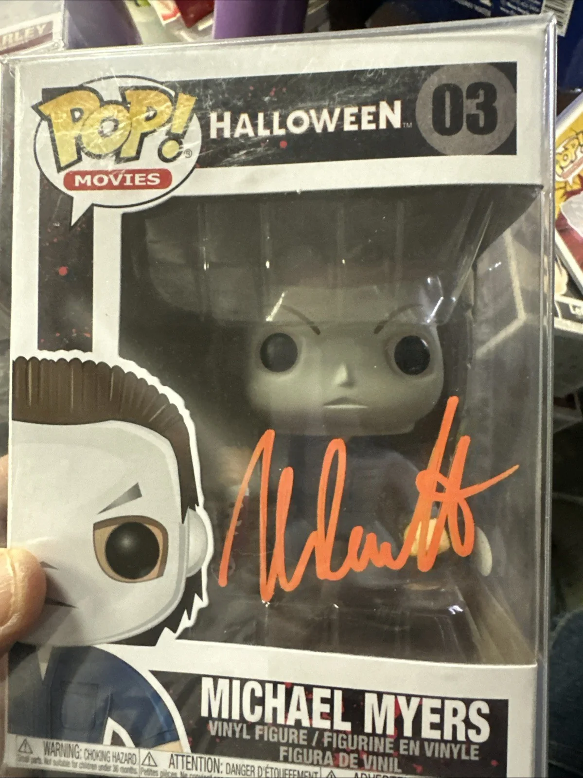 Nick Castle — Nick Castle autographed signed inscribed Michael Myers Funko Pop Halloween JSA, изображение 3