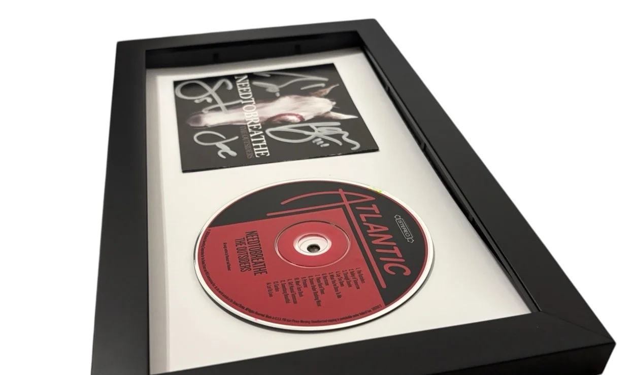NEEDTOBREATHE SIGNED AUTOGRAPH x4 THE OUTSIDERS FRAMED CD ALBUM BEAR +3 JSA COA, image 5