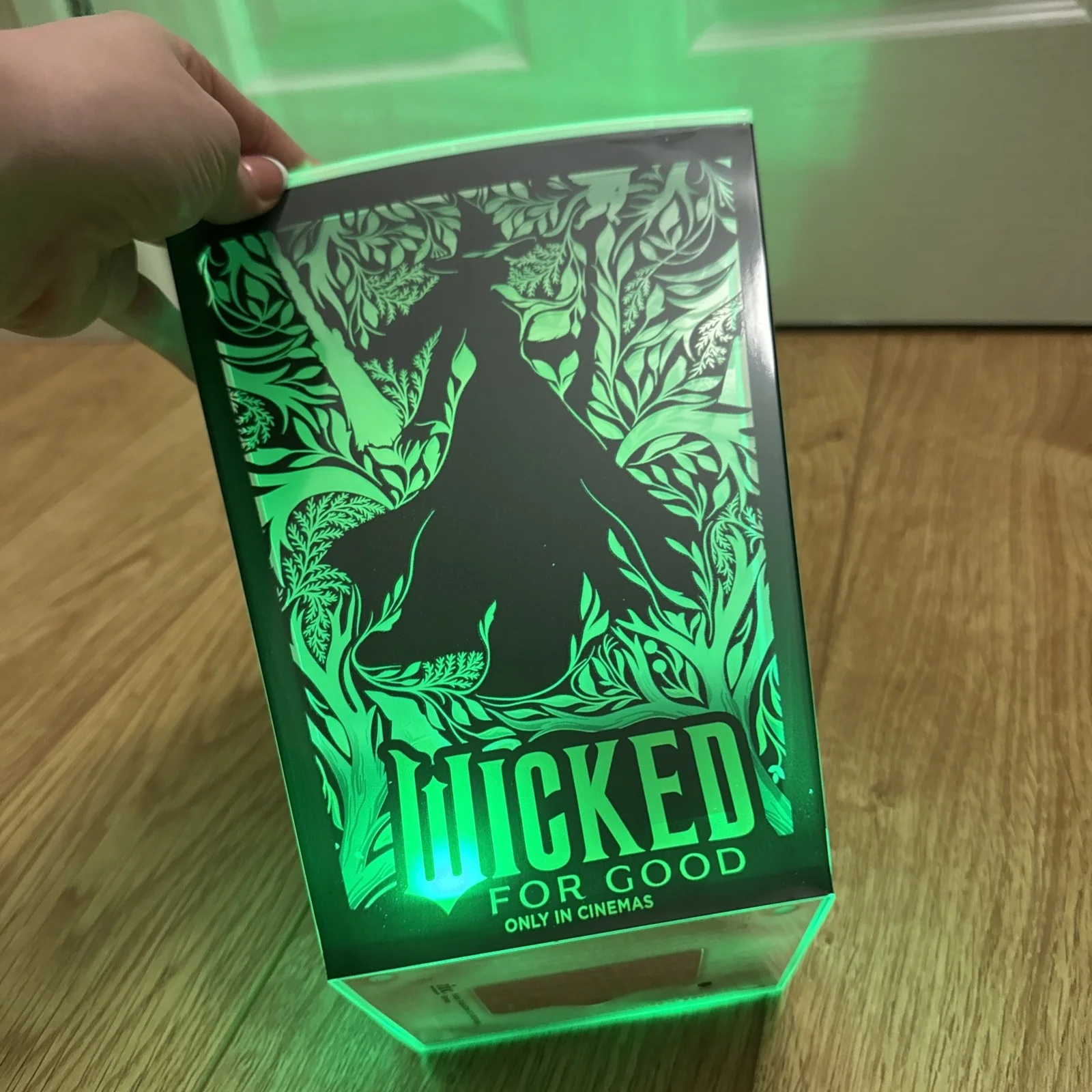 Wicked: For Good Cineworld LED Popcorn Bucket - BRAND NEW, image 5