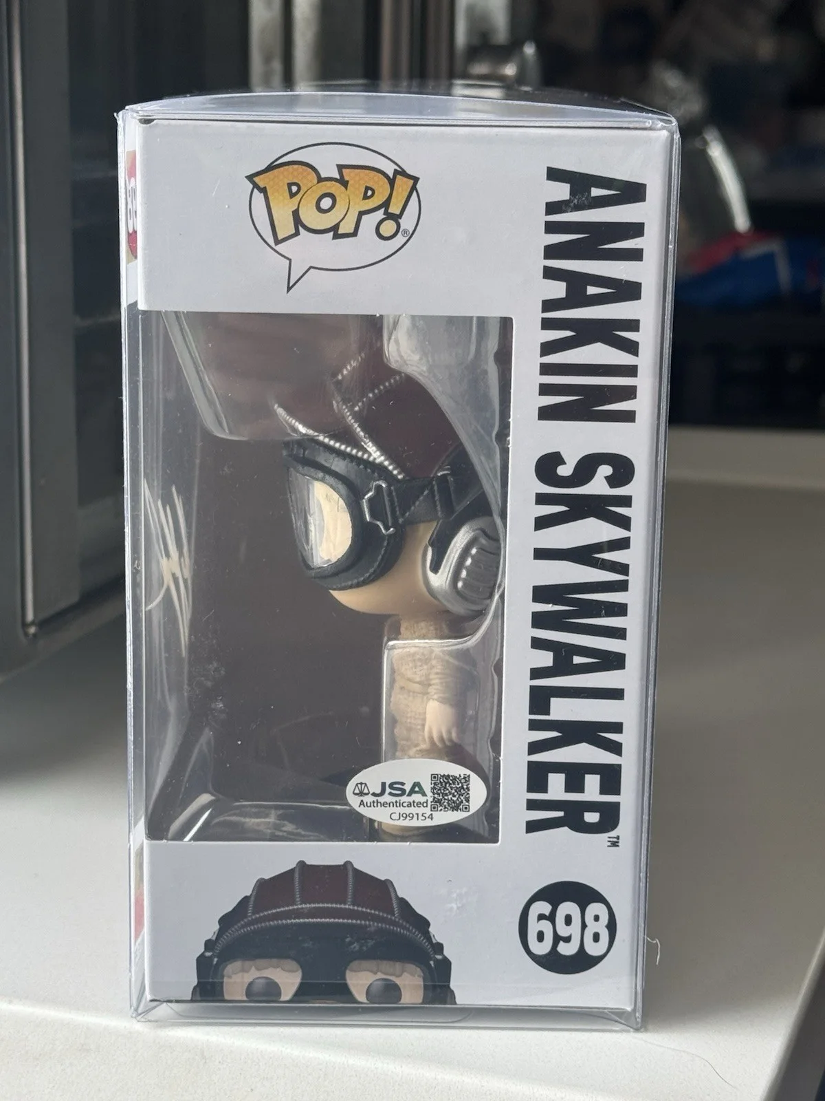 Jake Lloyd Anakin Skywalker Signed Funko Pop Private Signing JSA COA, image 3