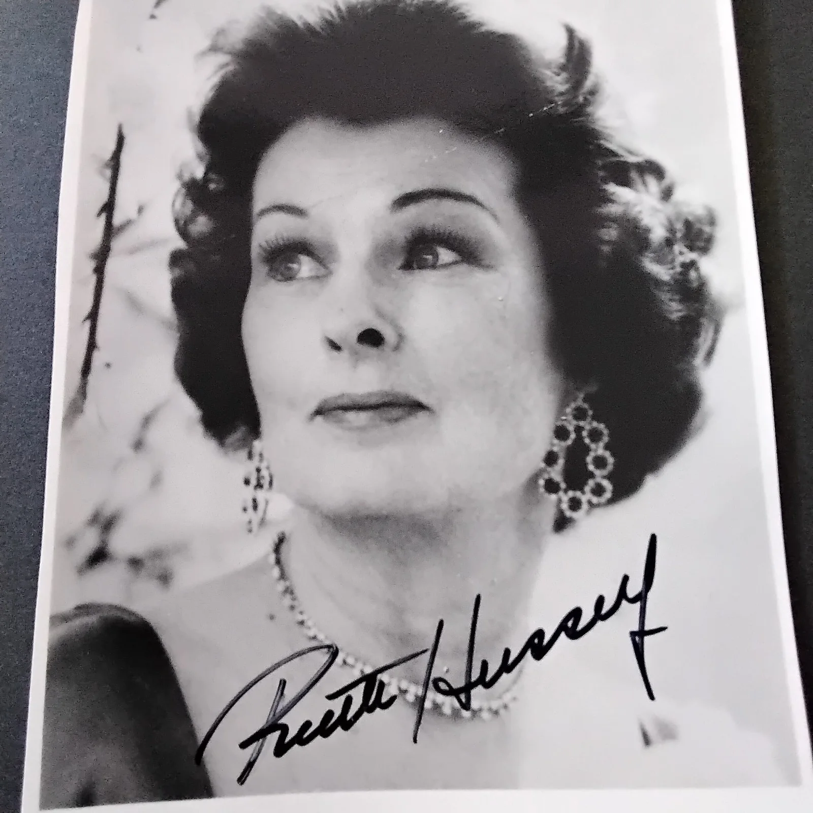 Ruth Hussey Signed Photo 40s Movie MGM Actress Philadelphia Story Great Gatsby, изображение 4