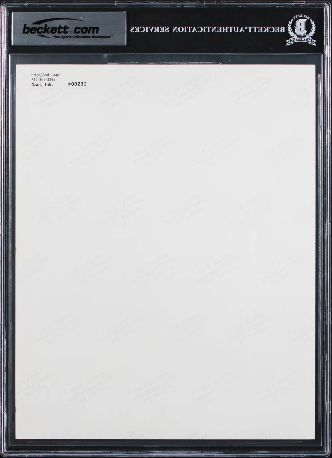 Charlton Heston — Charlton Heston The Ten Commandments Signed 8x10 Photo Auto 10! BAS Slabbed, изображение 2