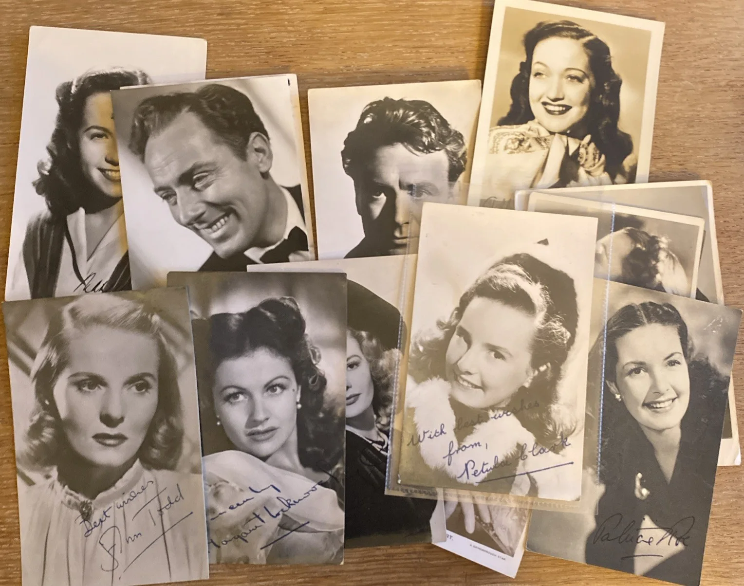 Job Lot Of Various Stars Of Stage & Screen Autographed Photos 1920’s-1960’s x35, изображение 2