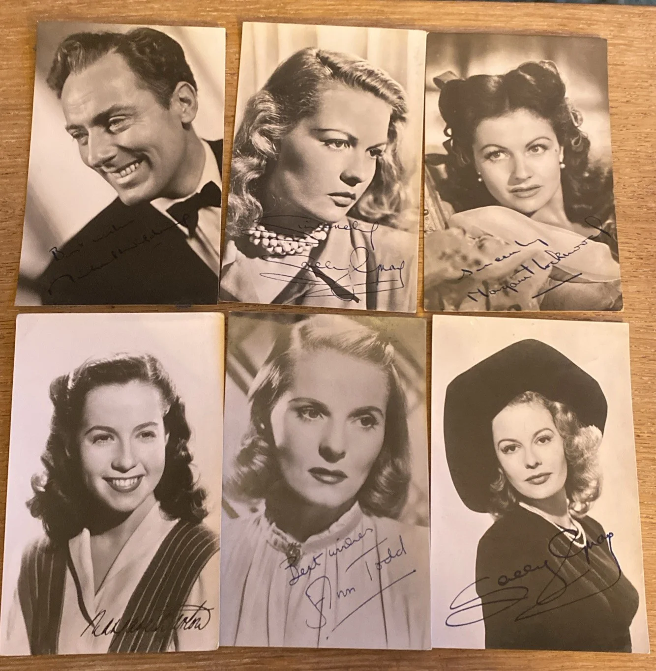 Job Lot Of Various Stars Of Stage & Screen Autographed Photos 1920’s-1960’s x35, изображение 3