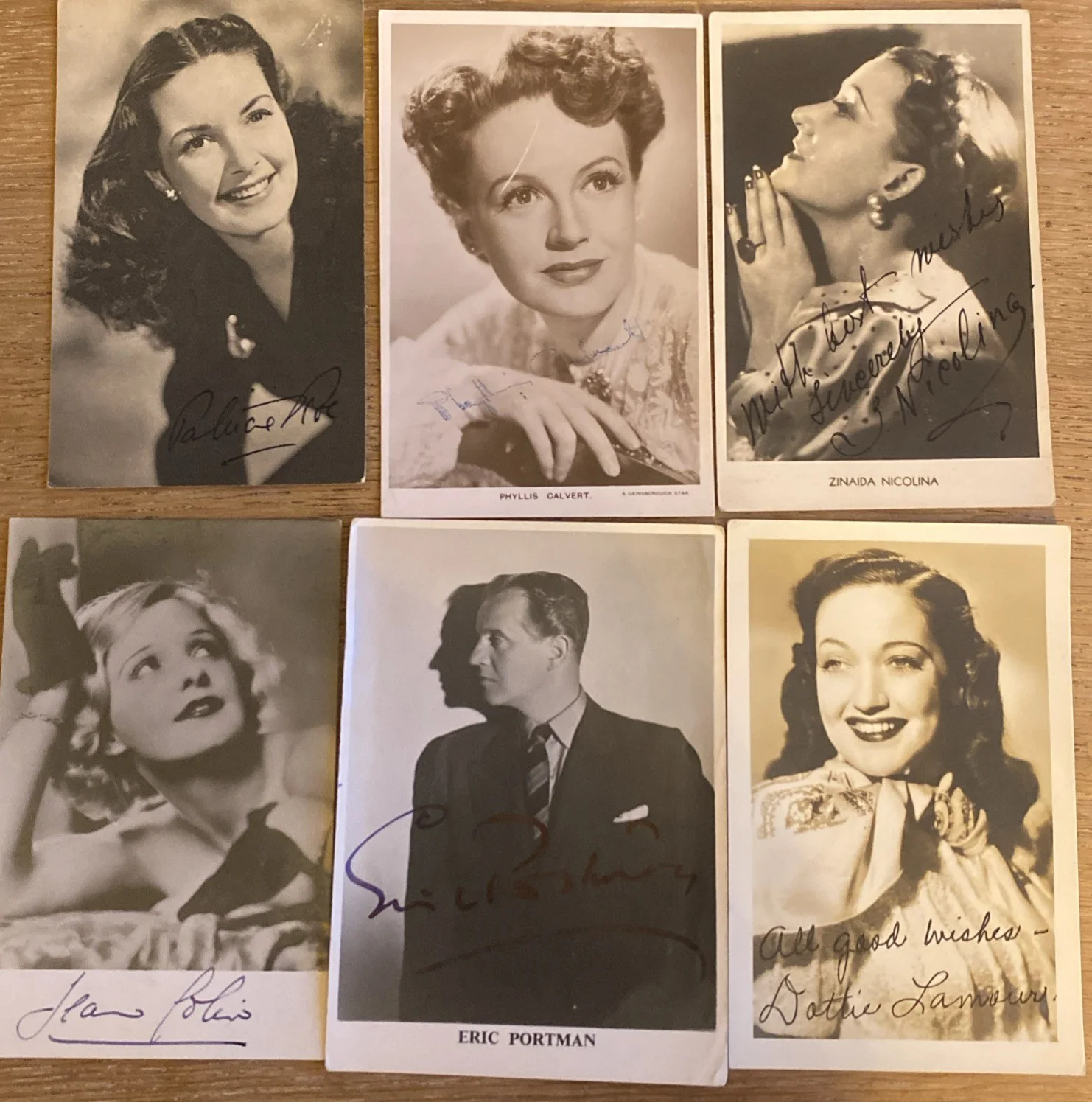Job Lot Of Various Stars Of Stage & Screen Autographed Photos 1920’s-1960’s x35, изображение 4