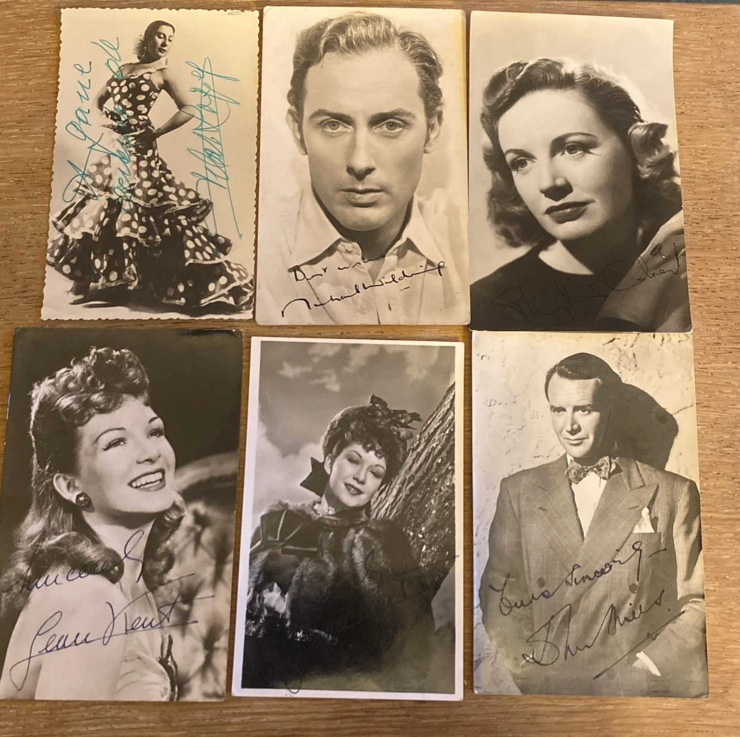 Job Lot Of Various Stars Of Stage & Screen Autographed Photos 1920’s-1960’s x35, изображение 5