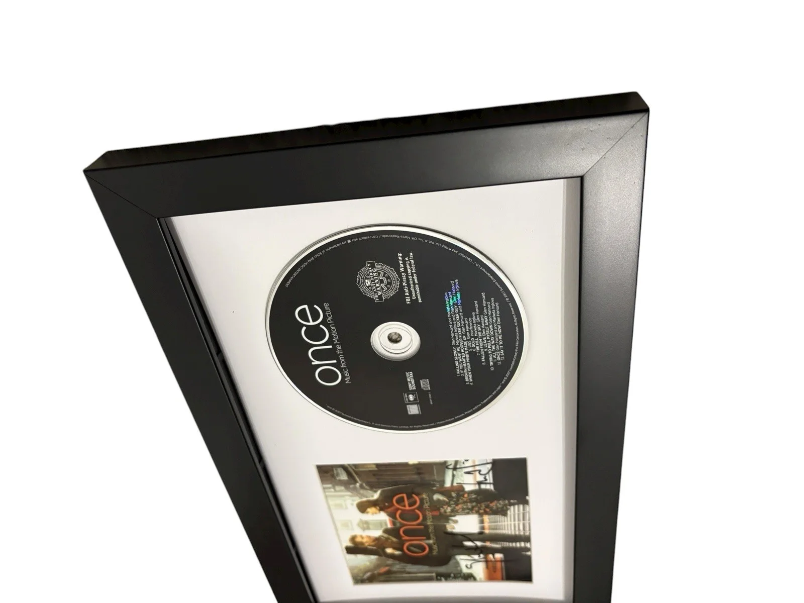 THE SWELL SEASON ONCE SIGNED AUTOGRAPH FRAMED CD GLEN + MARKETA w/ PROOF JSA COA, image 5