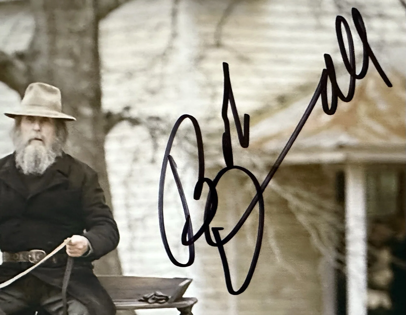Robert Duvall — ROBERT (BOB) DUVALL SIGNED 8x10 PHOTO "GET LOW" PSA/DNA AD31619 AUTOGRAPHED/AUTO, изображение 2