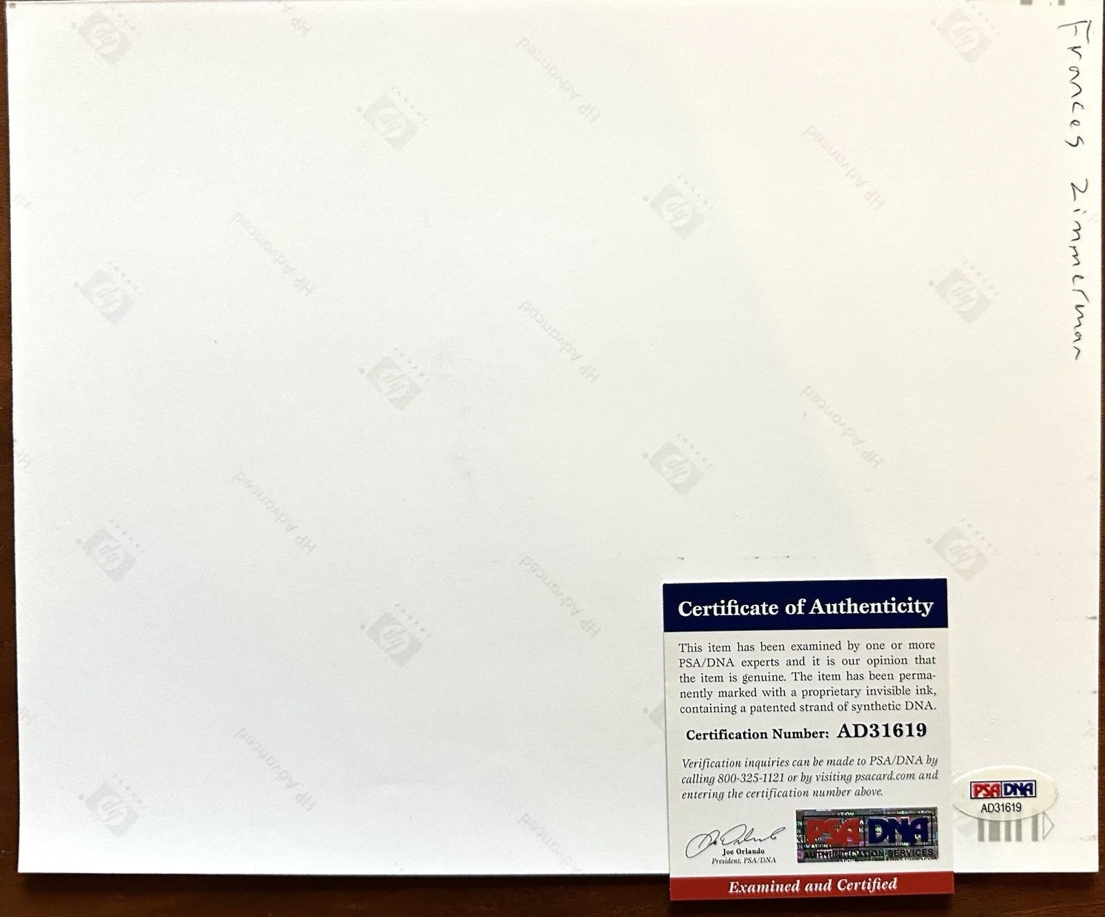 Robert Duvall — ROBERT (BOB) DUVALL SIGNED 8x10 PHOTO "GET LOW" PSA/DNA AD31619 AUTOGRAPHED/AUTO, изображение 3