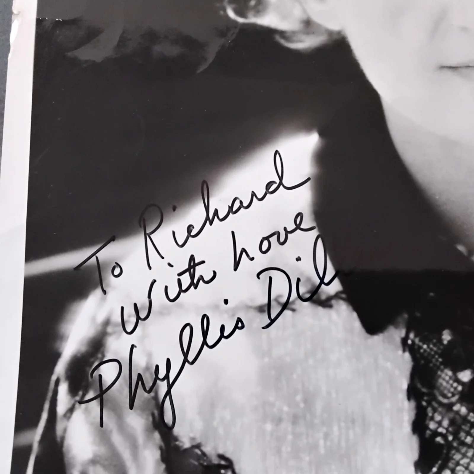 Phyllis Diller SIGNED Photo 60s Movie TV Comedy Actress Sunshine Boys Fat Spy, изображение 4
