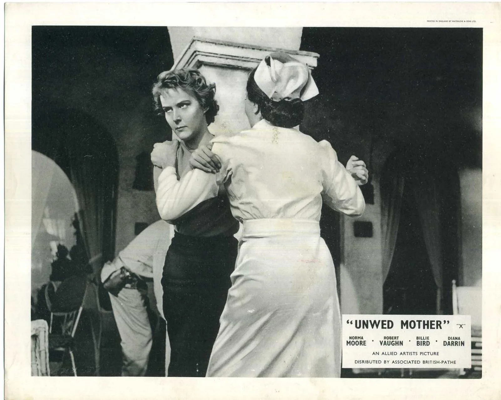 UNWED MOTHER 1958 Norma Moore, Robert Vaughn 5 10x8 LOBBY CARDS, image 2