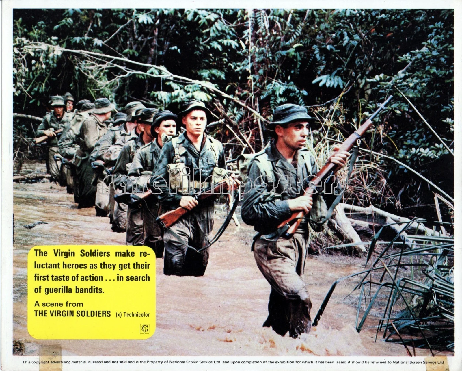 VIRGIN SOLDIERS 1969 Lynn Redgrave, Hywel Bennett, Nigel Davenport UK LOBBY SET, изображение 2