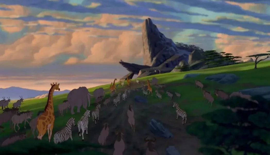 Walt Disney's The Lion King 1994 Rare Unmounted 35mm Film Cells (Fullscreen), изображение 5