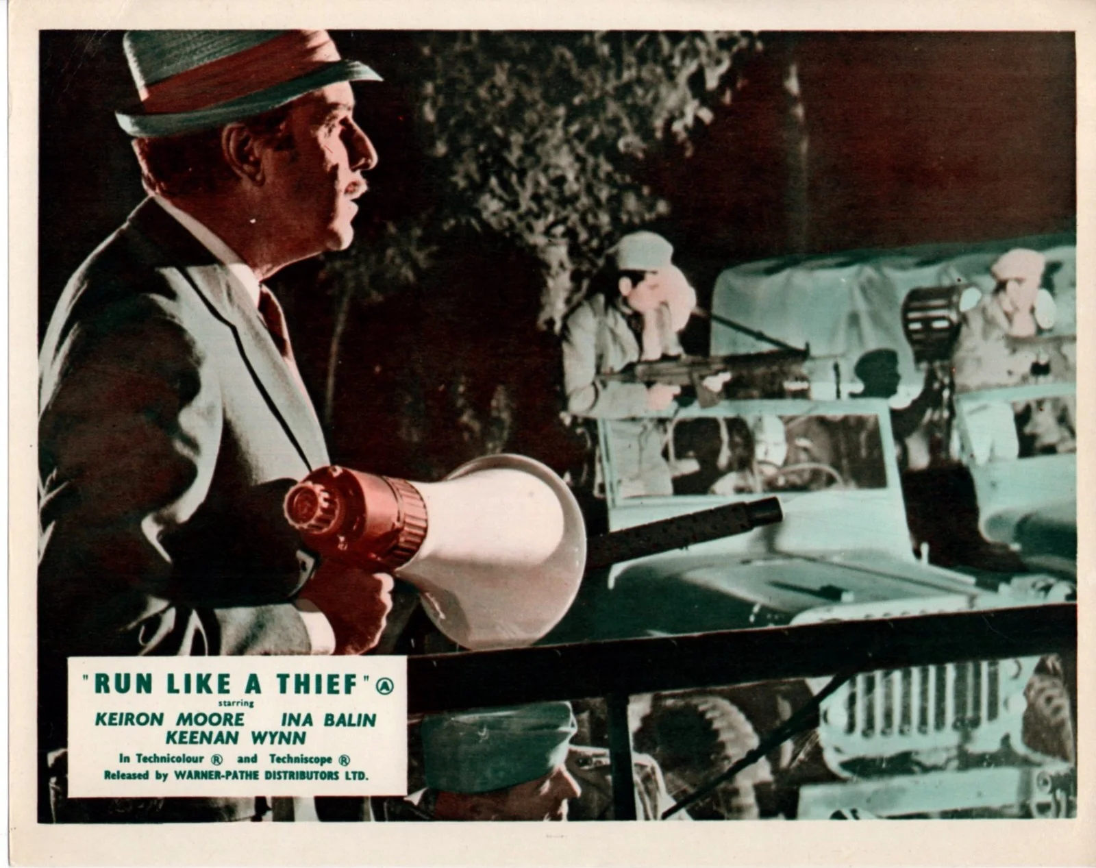 RUN LIKE A THIEF 1967 Kieron Moore, Ina Balin, Keenan Wynn UK 10x8 LOBBY SET, изображение 4