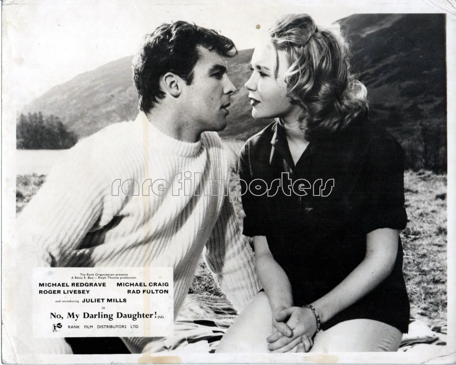 NO, MY DARLING DAUGHTER 1961 Michael Craig, Juliet Mills 6 UK 10x8 LOBBY CARDS, изображение 5