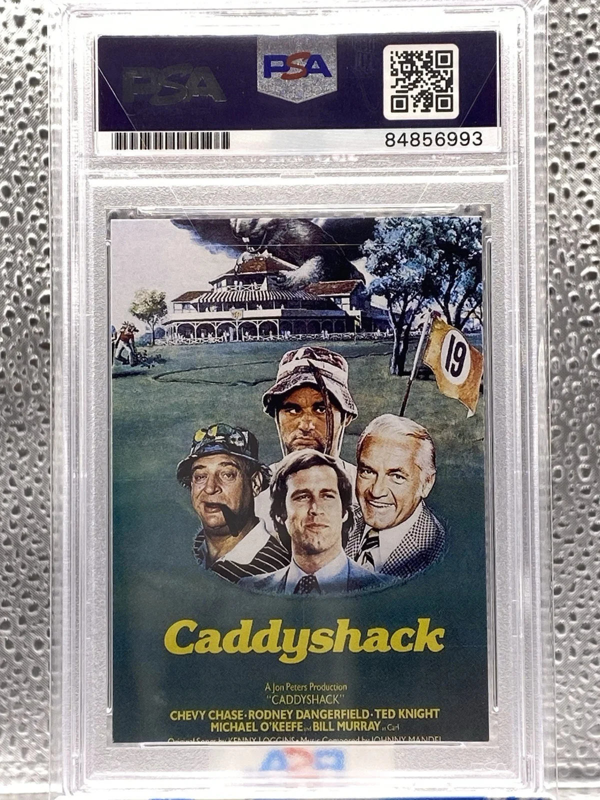 Chevy Chase — Chevy Chase Signed Caddyshack Card Ty Webb PSA AUTHENTIC AUTOGRAPH 993, image 2