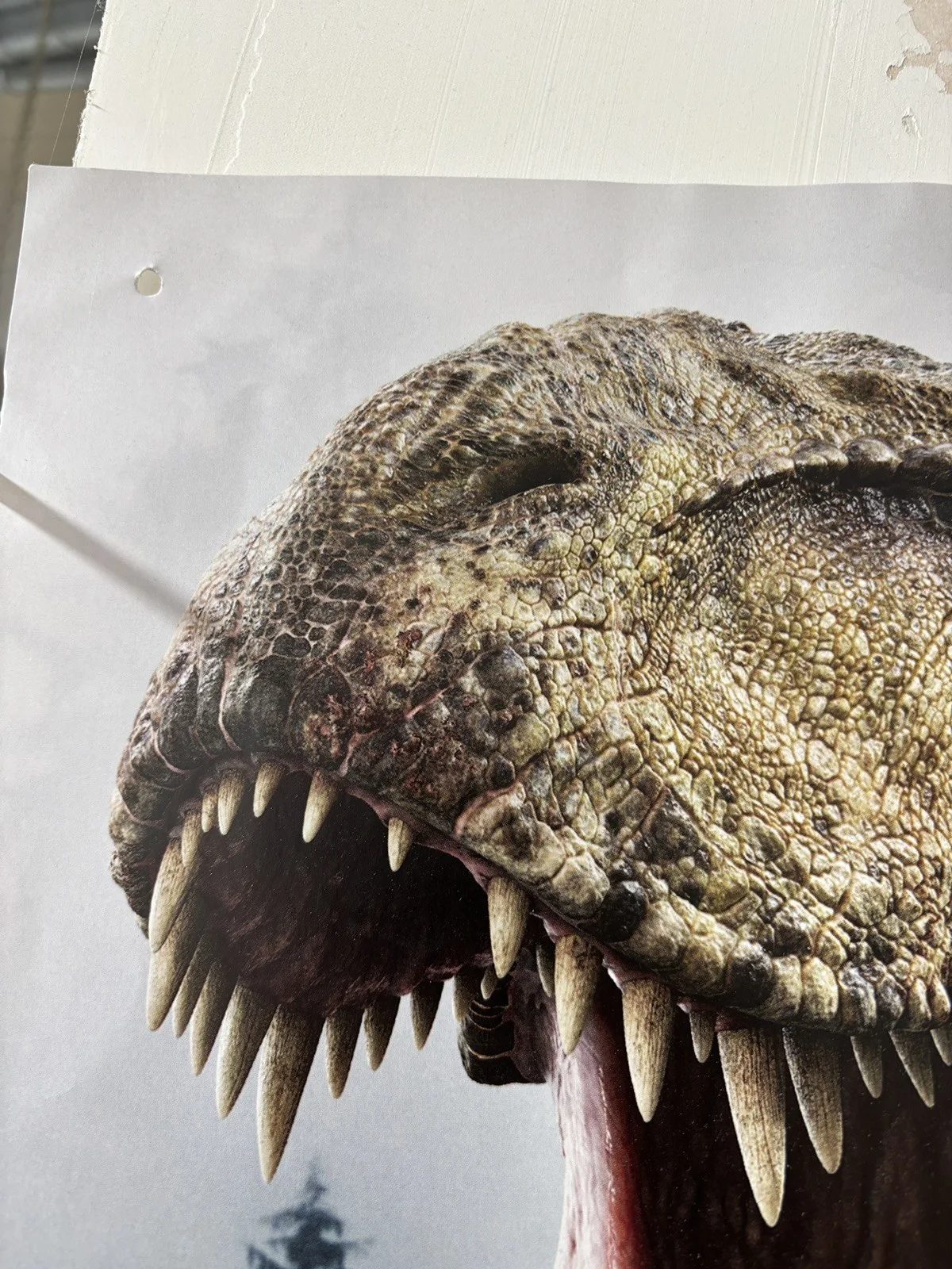 Cinema Banner Poster JURASSIC WORLD DOMINION Large (91 x 55cm) Rare, изображение 3