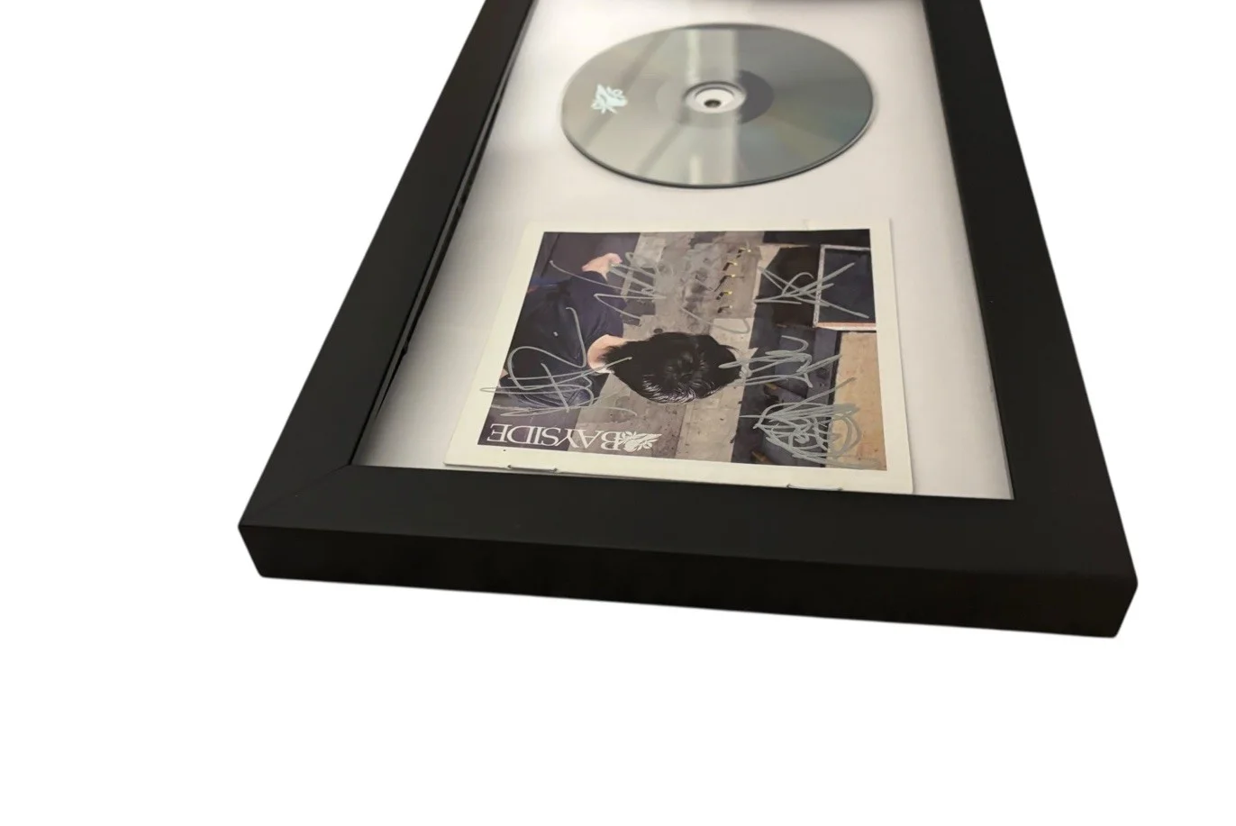 BAYSIDE SIGNED AUTOGRAPH x4 SELF TITLED FRAMED MATTED CD ANTHONY +3 JSA CERT COA, image 4