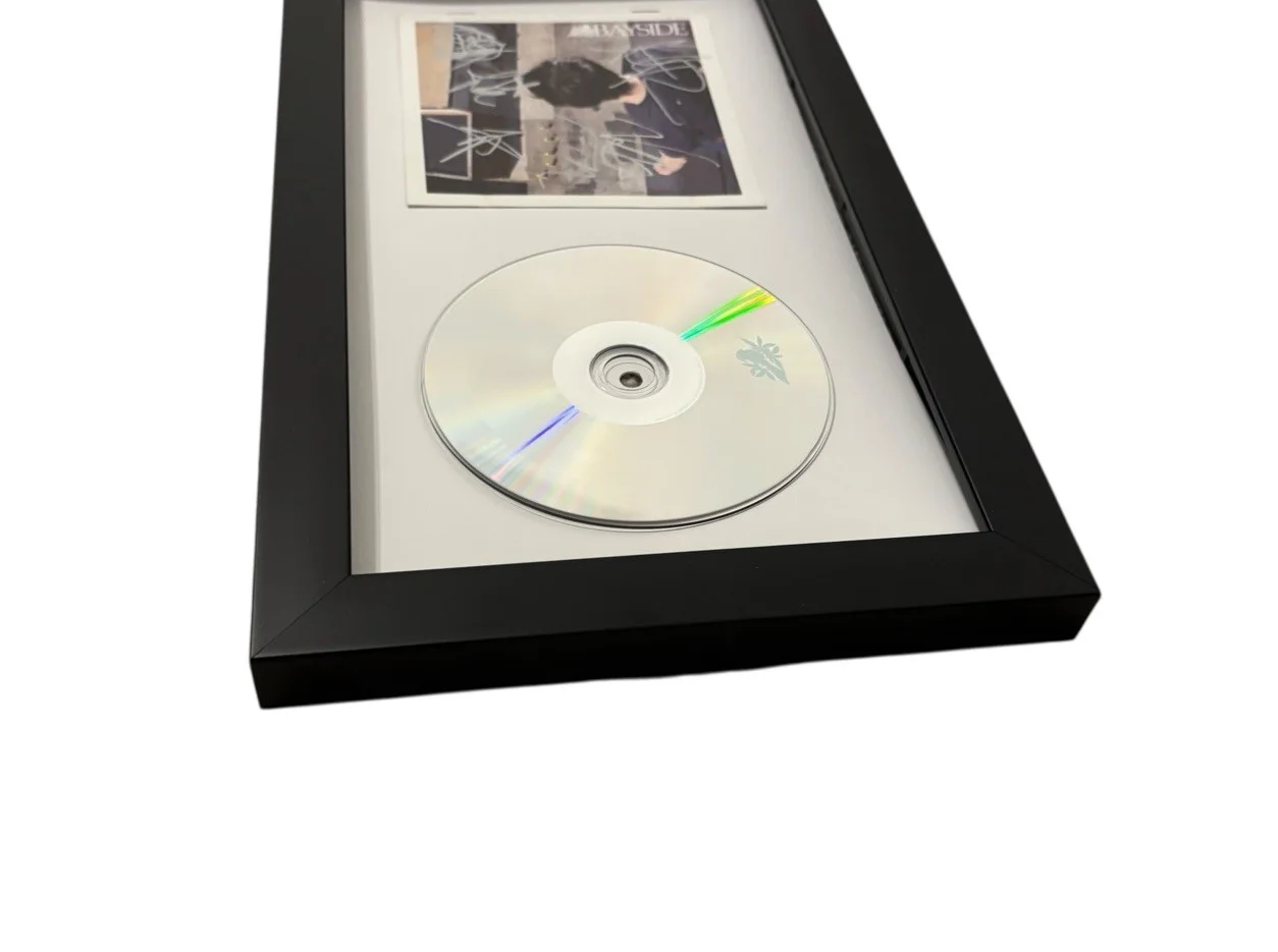 BAYSIDE SIGNED AUTOGRAPH x4 SELF TITLED FRAMED MATTED CD ANTHONY +3 JSA CERT COA, image 5