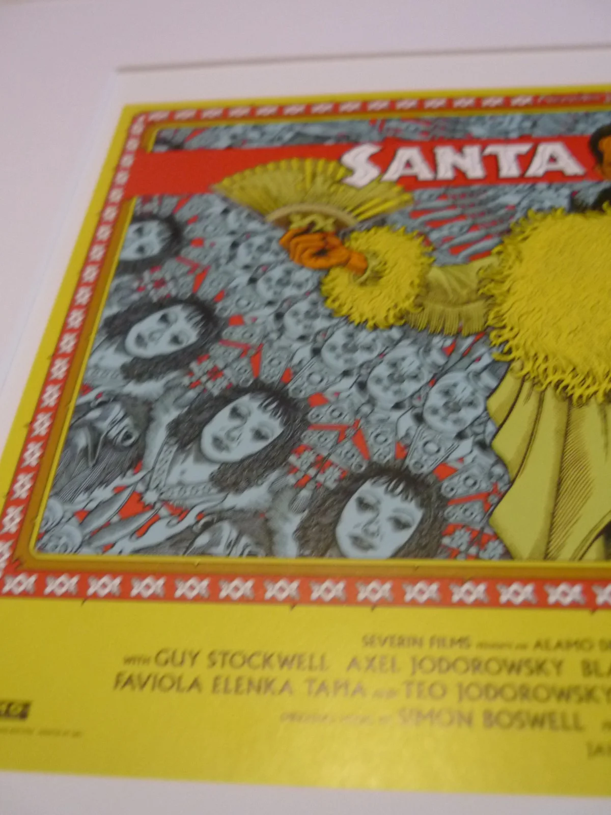 Framed mounted a4 poster Santa Sangre 1989 Alejandro Jodorowsky Alejandro Jodoro, изображение 3